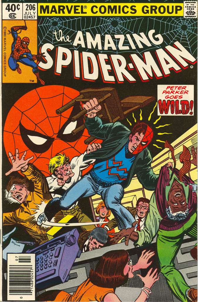 The Amazing Spider-Man #206 Newsstand Edition