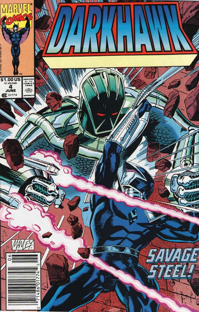 Darkhawk #4 Newsstand Edition