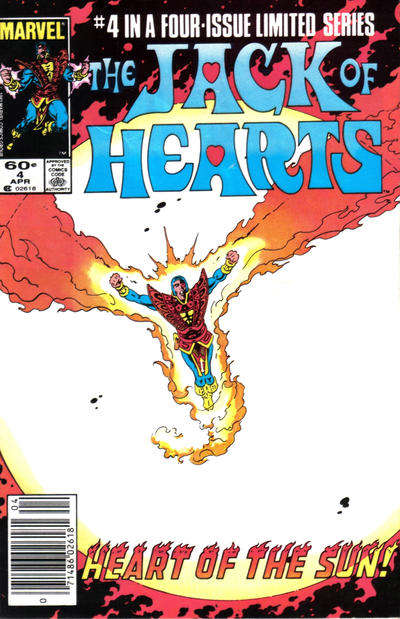 Jack of Hearts #4 Newsstand Edition
