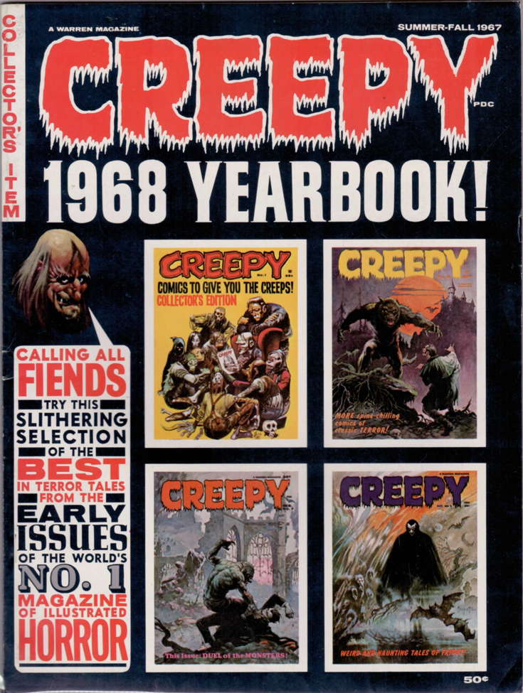 Creepy (Magazine) Yearbook #1968