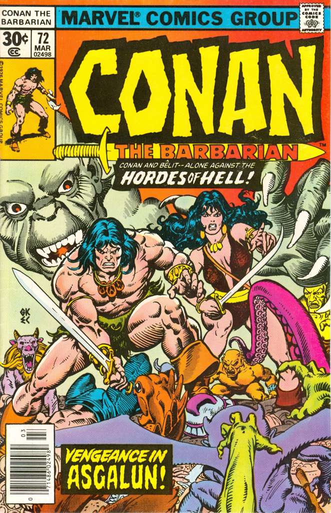 Conan the Barbarian #72