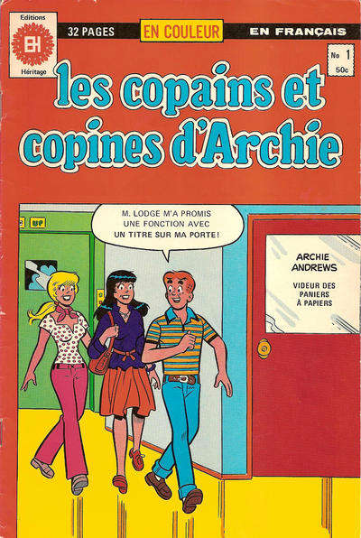 Copains et Copines d’Archie, Les