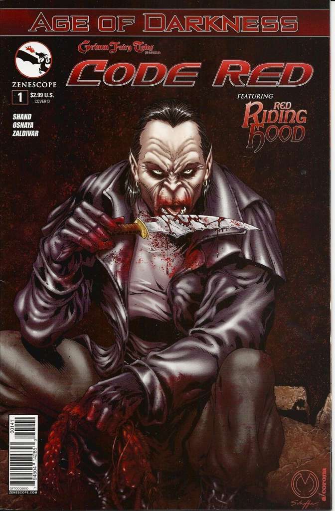 Grimm Fairy Tales presents Code Red #1 Variation D