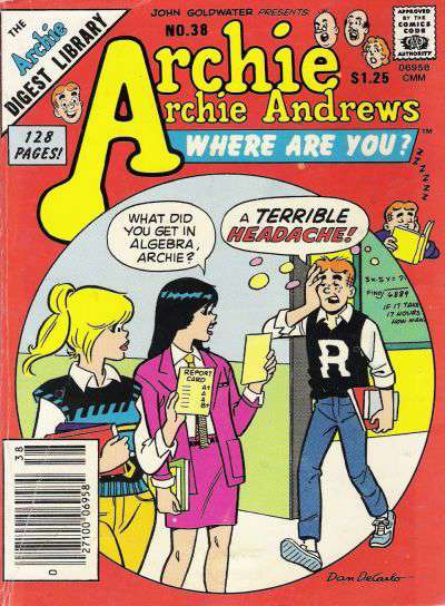 Archie…Archie Andrews, Where Are You? Digest Magazine #38