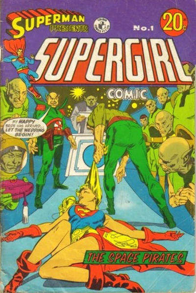 Superman Presents Supergirl Comic
