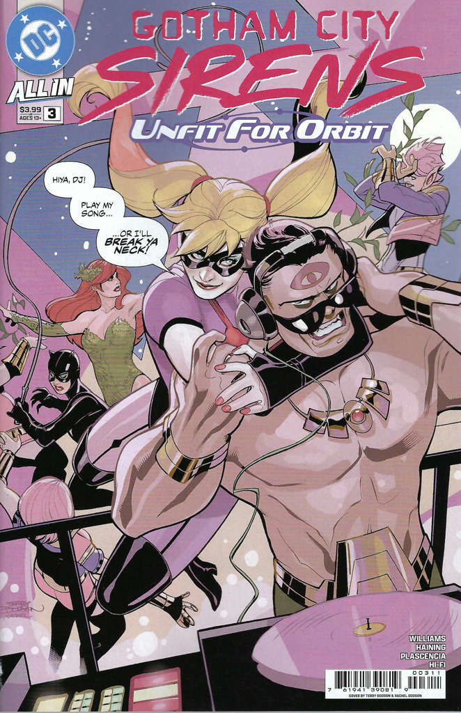 Gotham City Sirens: Unfit for Orbit #3 Variation A
