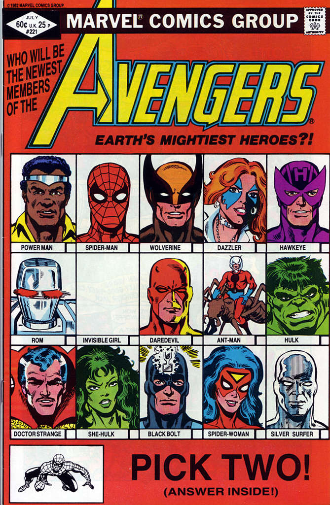 The Avengers #221