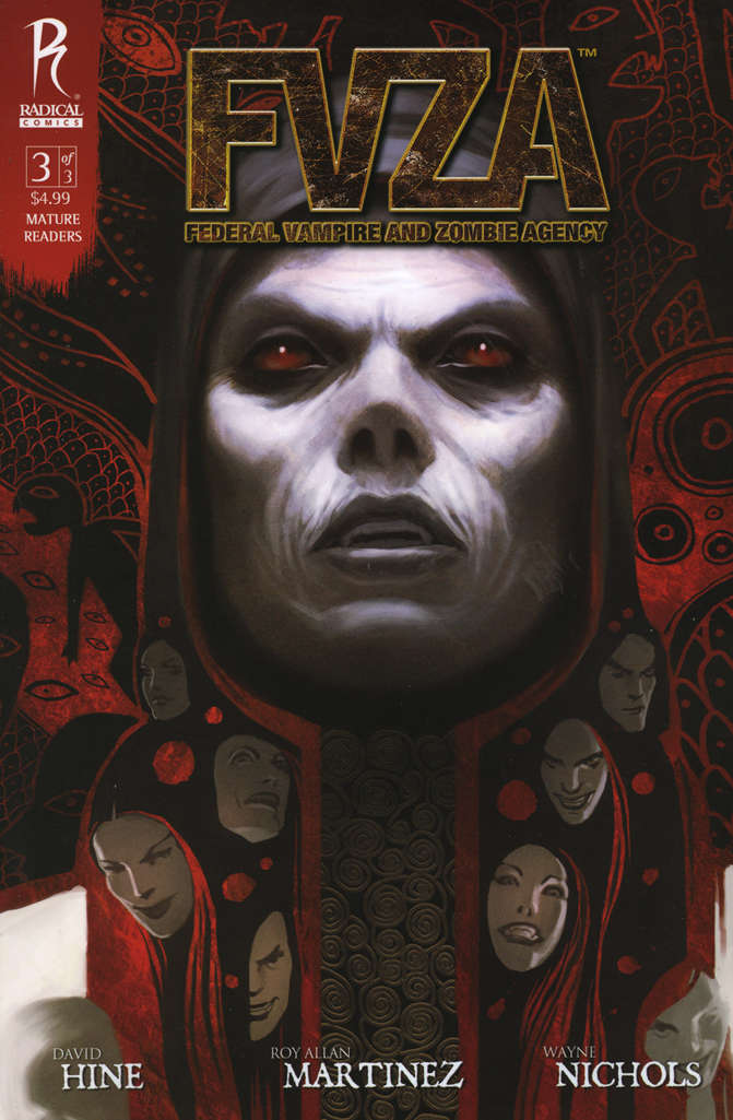 FVZA: Federal Vampire and Zombie Agency #3 Variation B