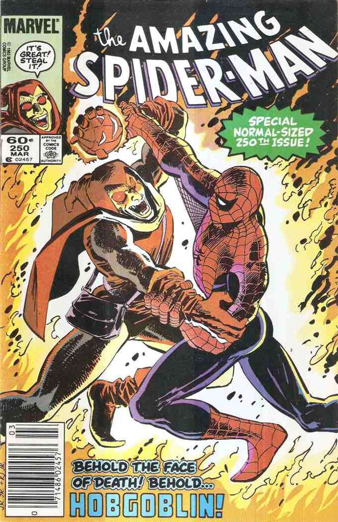 The Amazing Spider-Man #250 Newsstand Edition