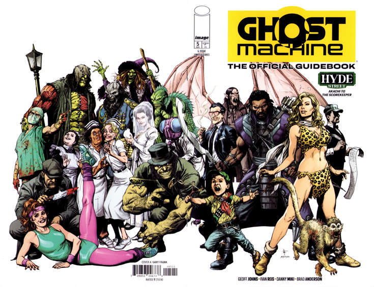 Ghost Machine: The Official Guidebook #5 Variation A