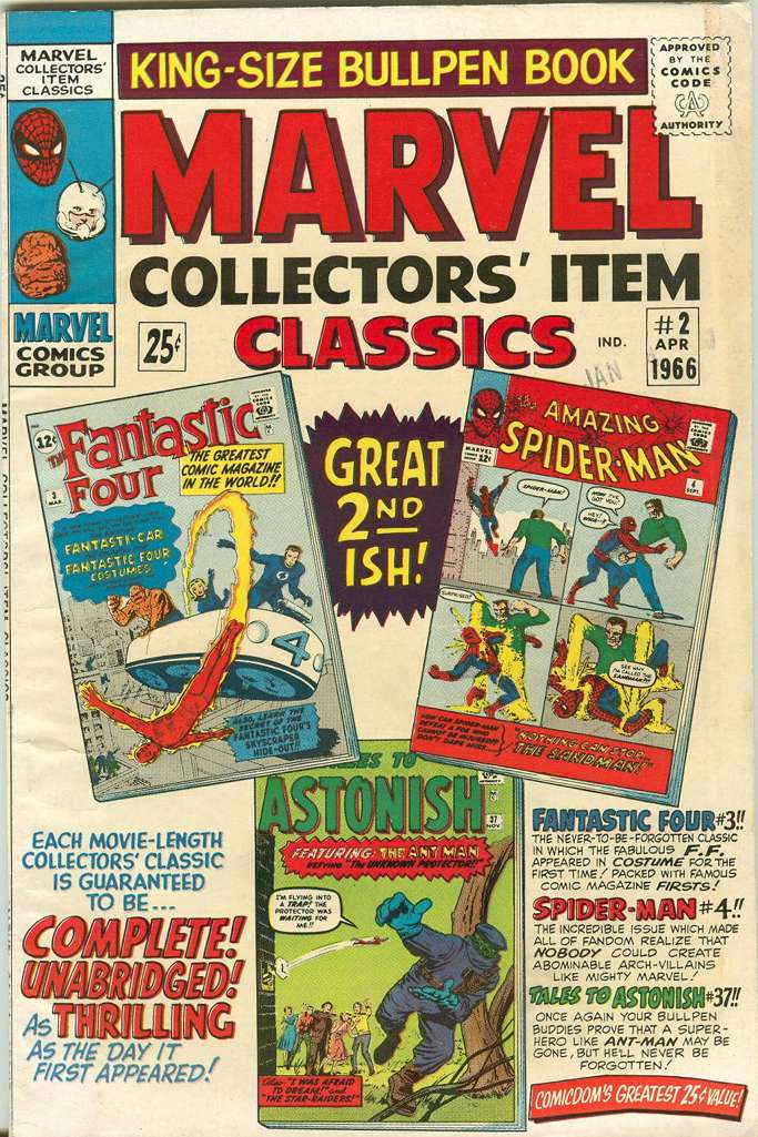 Marvel Collectors’ Item Classics #2