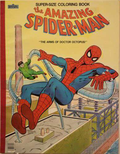Spider-Man Super-Size Coloring Book