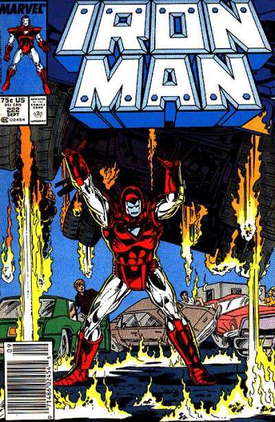 Iron Man (1st Series) #222 Newsstand Edition