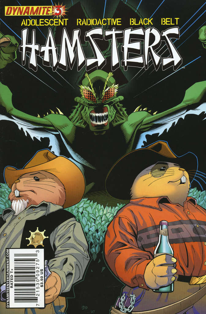 Adolescent Radioactive Black Belt Hamsters (Dynamite) #3 Variation A