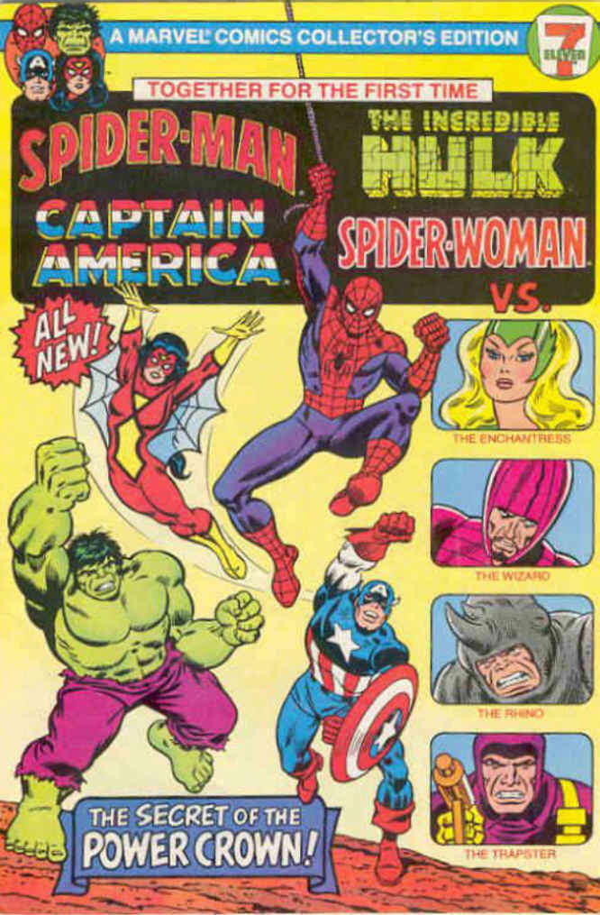 Spider-Man, Captain America, The Incredible Hulk, and Spider-Woman #1