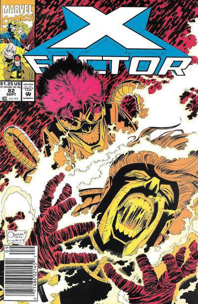 X-Factor #82 Newsstand Edition