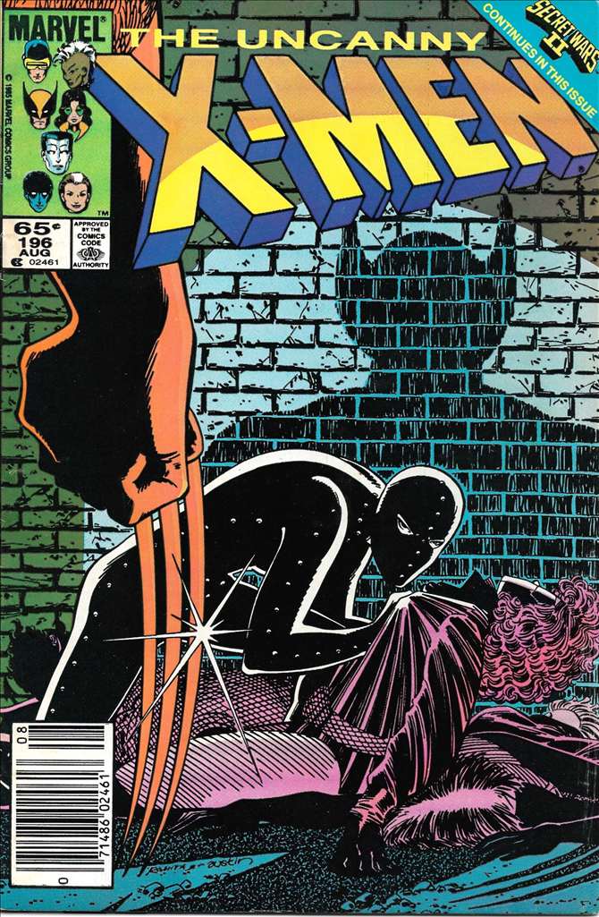 The Uncanny X-Men #196 Newsstand Edition