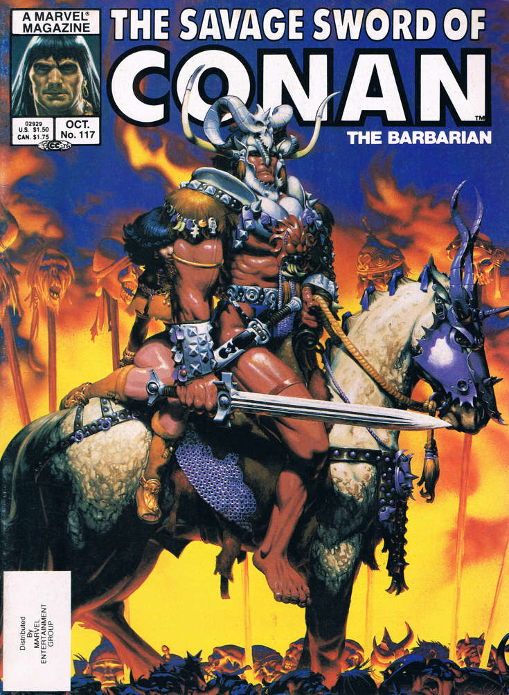 Savage Sword of Conan #117