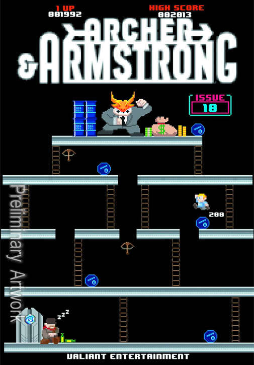 Archer and Armstrong (2nd Series) #10 Variation B