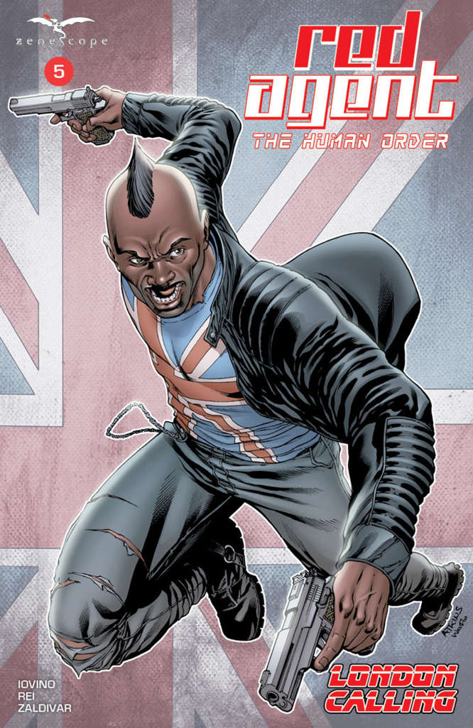 Red Agent: The Human Order #5 Variation B