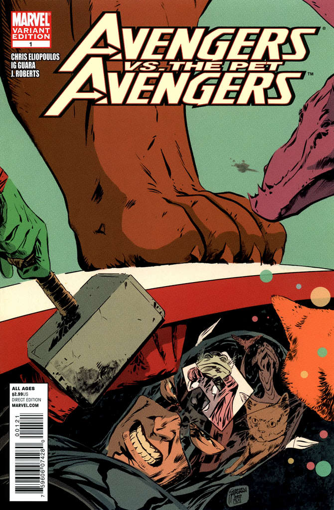 Avengers Vs. Pet Avengers #1 Variation A