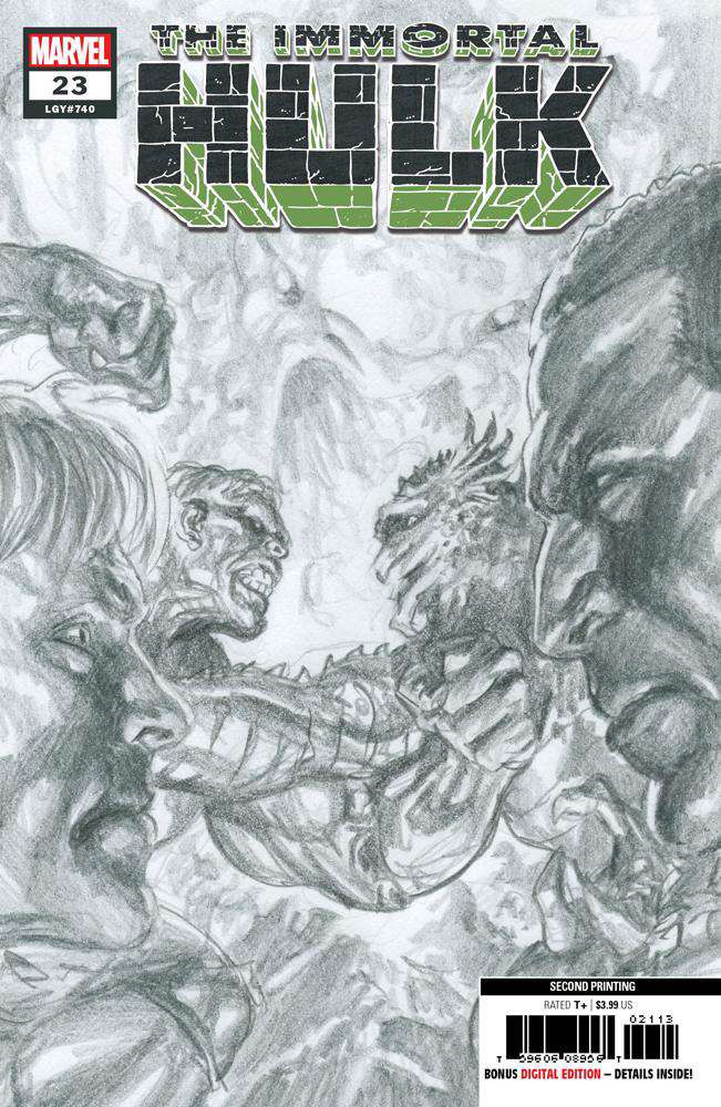 Immortal Hulk #23  - 2nd printing