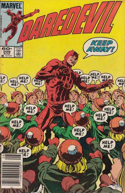 Daredevil #209 Newsstand Edition