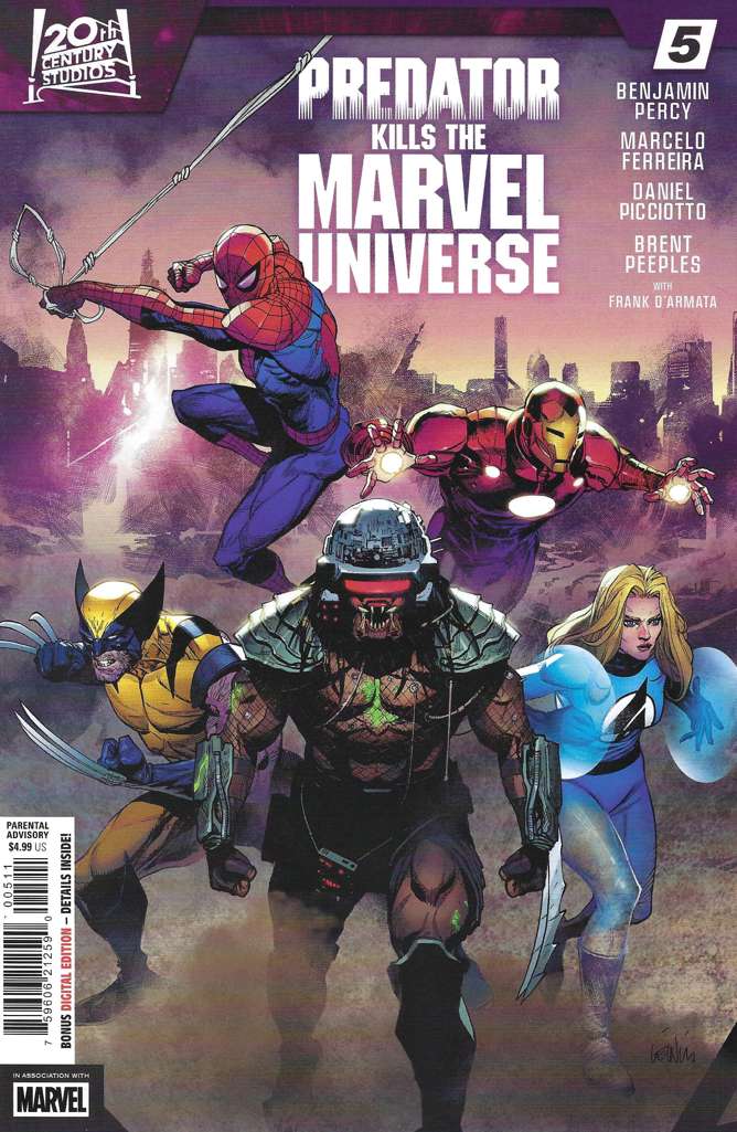 Predator Kills the Marvel Universe #5