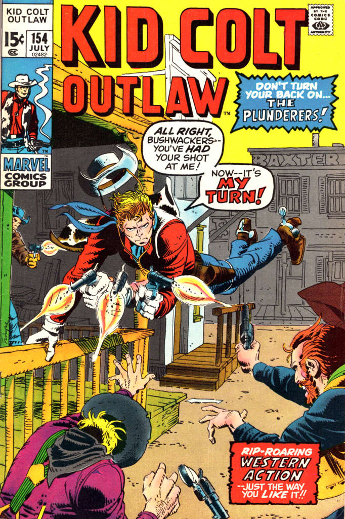 Kid Colt Outlaw #154