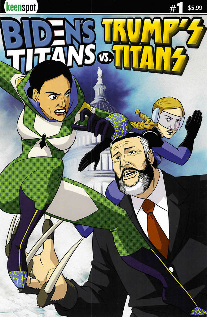 Biden’s Titans Vs. Trump’s Titans #1 Variation E