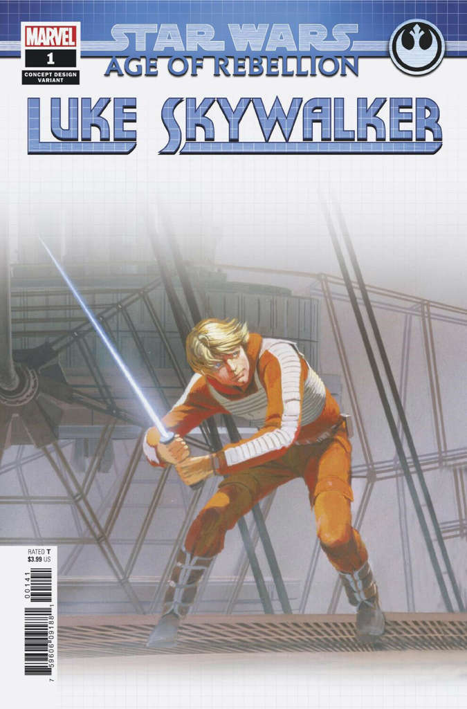 Star Wars: Age of Rebellion—Luke Skywalker #1 Variation C