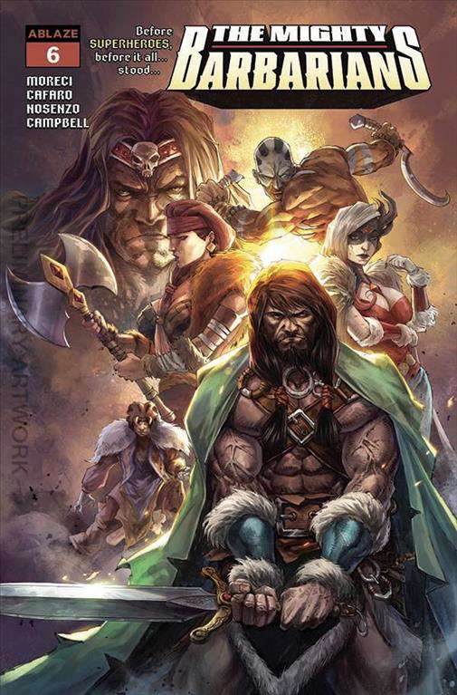 The Mighty Barbarians #6 Variation A