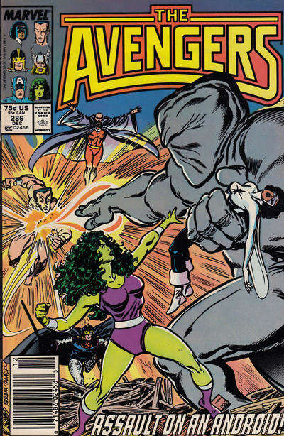 The Avengers #286 Newsstand Edition