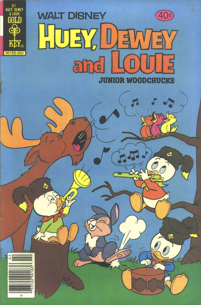 Huey, Dewey, and Louie Junior Woodchucks #61