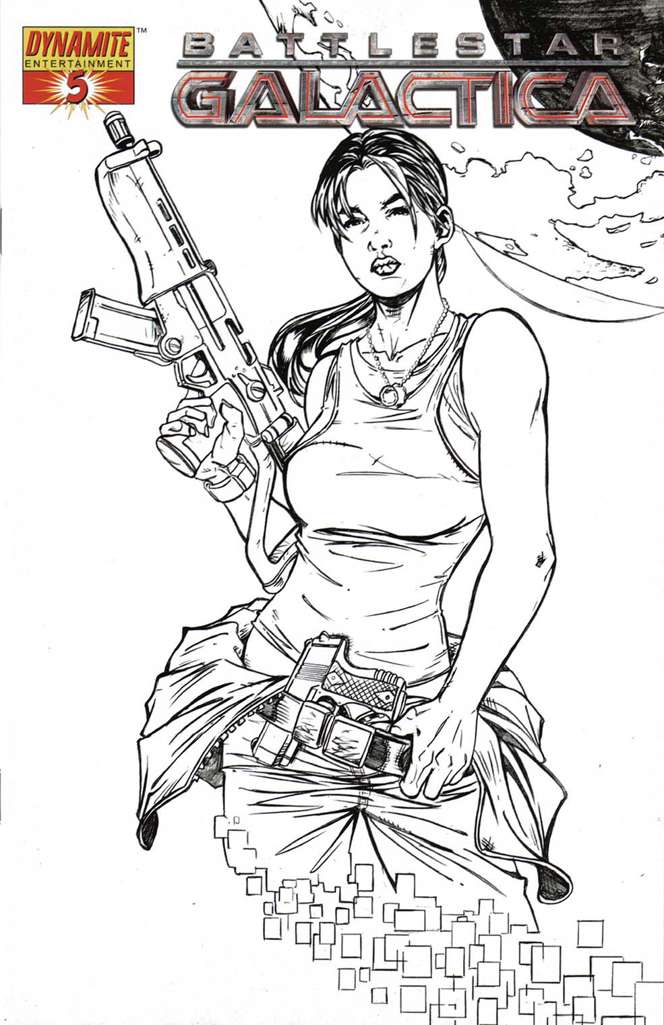Battlestar Galactica (Dynamite) #5 Variation E