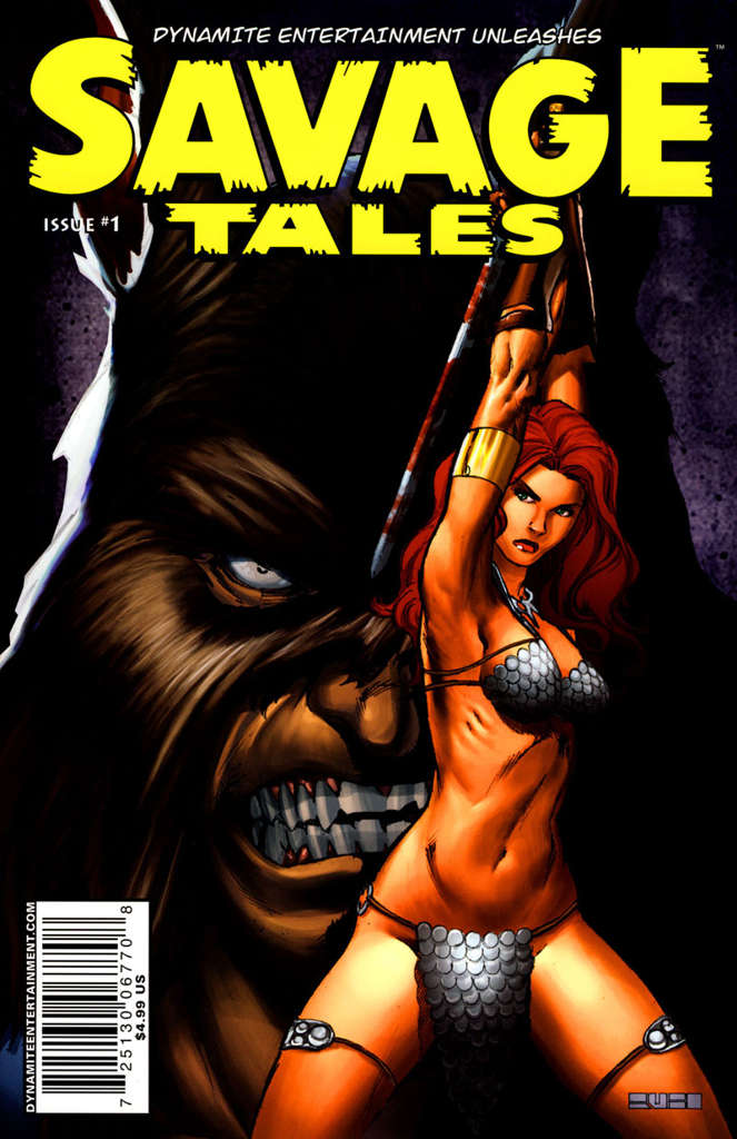 Savage Tales (Dynamite) #1 Variation B