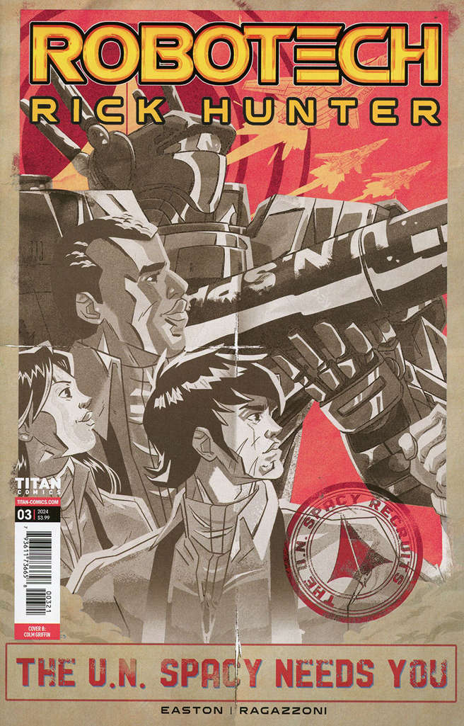 Robotech: Rick Hunter #3 Variation B