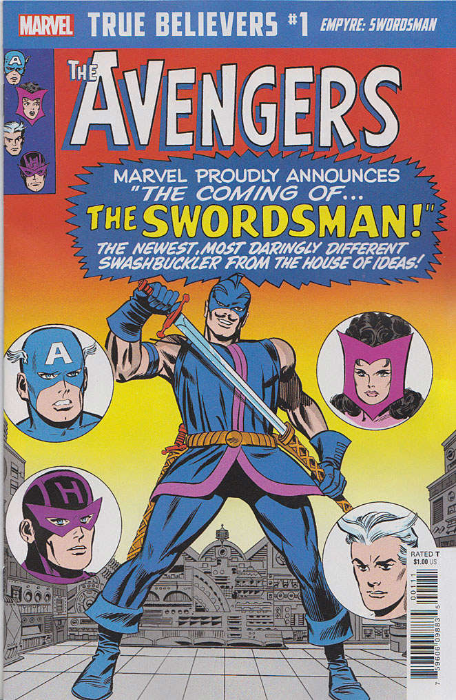 True Believers: Empyre—Swordsman #1