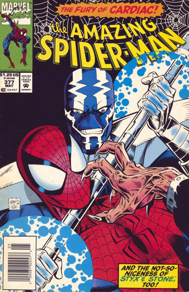 The Amazing Spider-Man #377 Newsstand Edition