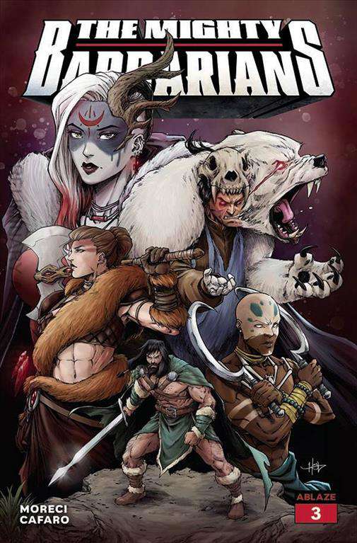 The Mighty Barbarians #3 Variation B