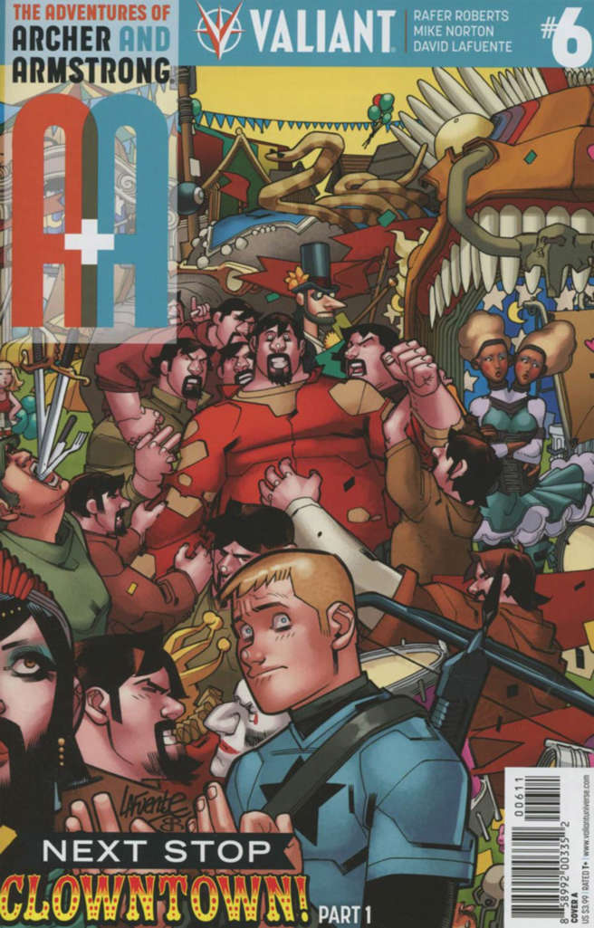 A&A: The Adventures of Archer & Armstrong #6 Variation A
