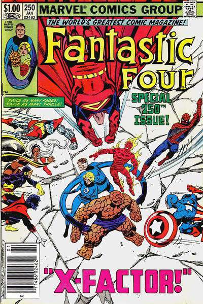 Fantastic Four (Vol. 1) #250 Newsstand Edition