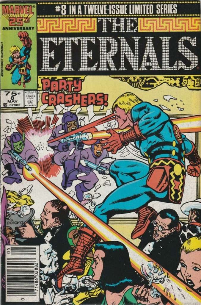 The Eternals (Ltd. Series) #8 Newsstand Edition