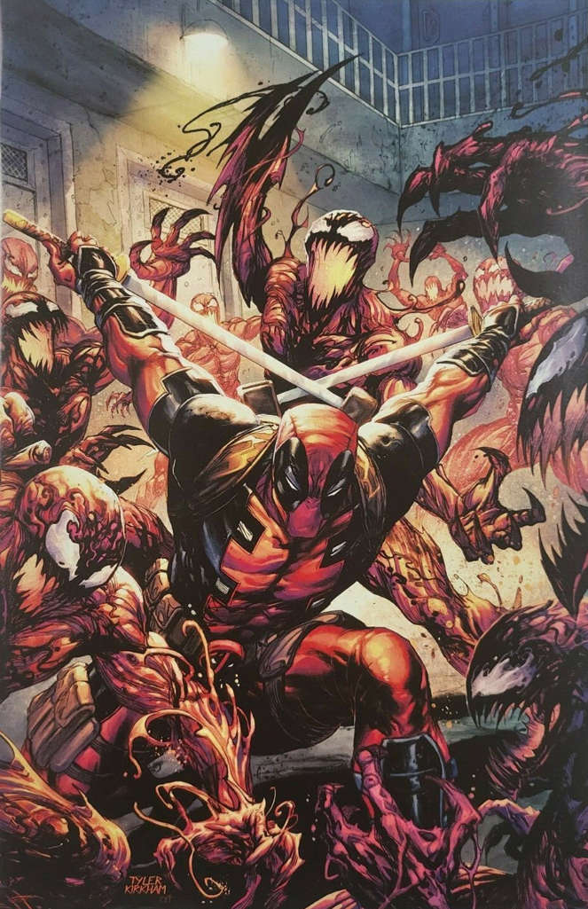 Absolute Carnage vs. Deadpool #1 Variation F
