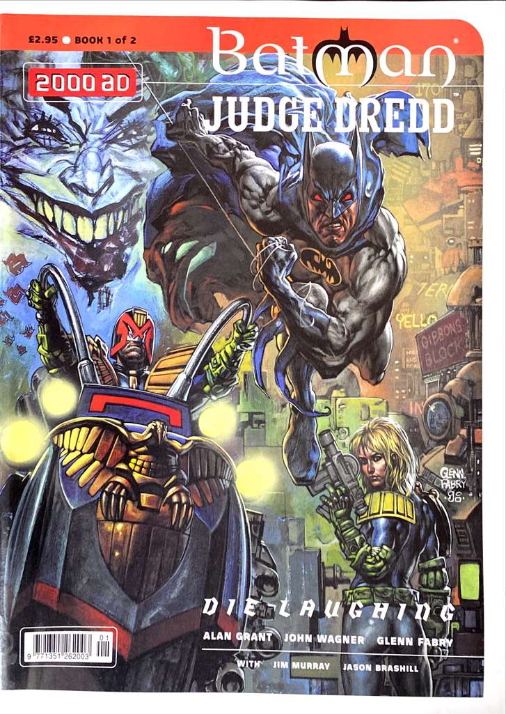 Batman/Judge Dredd: Die Laughing (Egmont Fleetway)