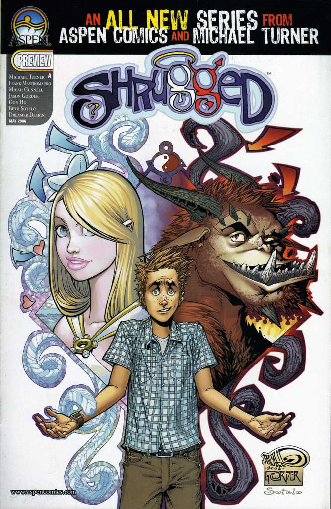 Soulfire/Shrugged Preview (Michael Turner’s…) #1 Variation A