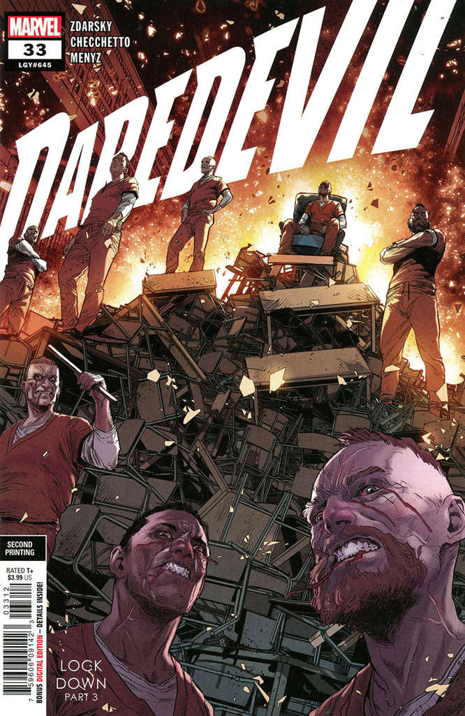 Daredevil (6th Series) #33  - 2nd printing