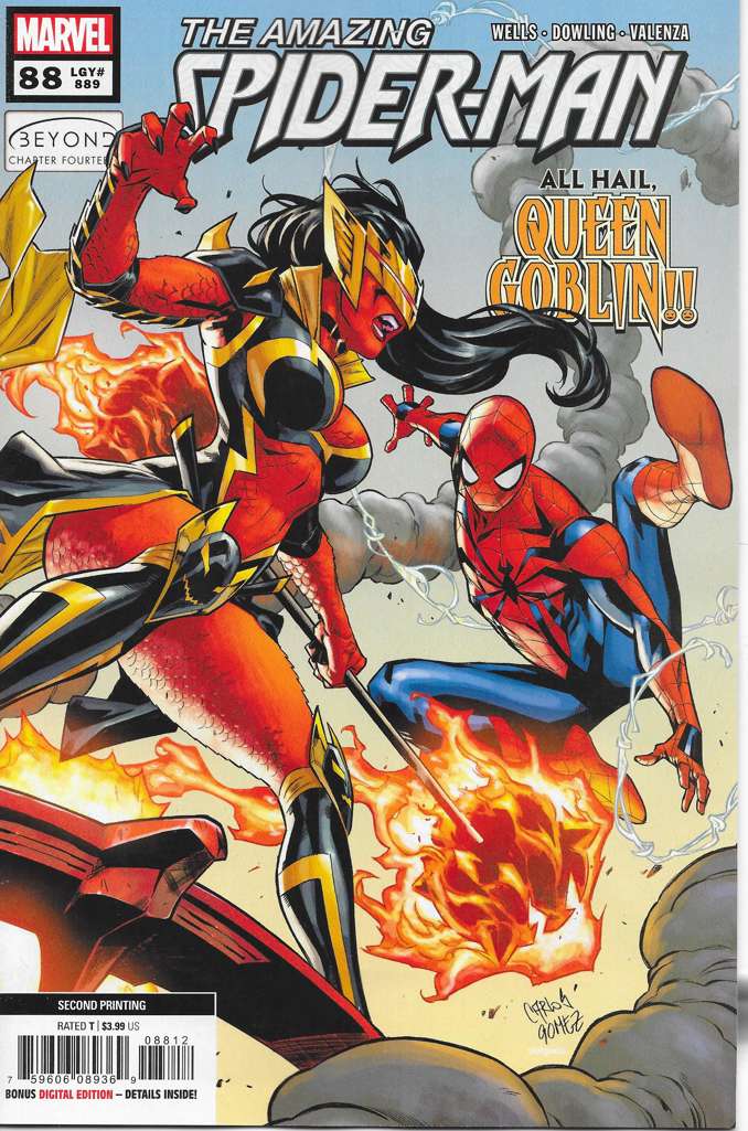 The Amazing Spider-Man (5th Series) #88  - 2nd printing