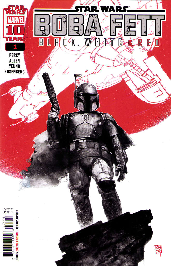 Star Wars: Boba Fett—Black, White &amp; Red