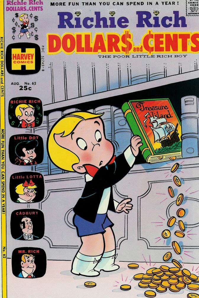 Richie Rich Dollars & Cents #62